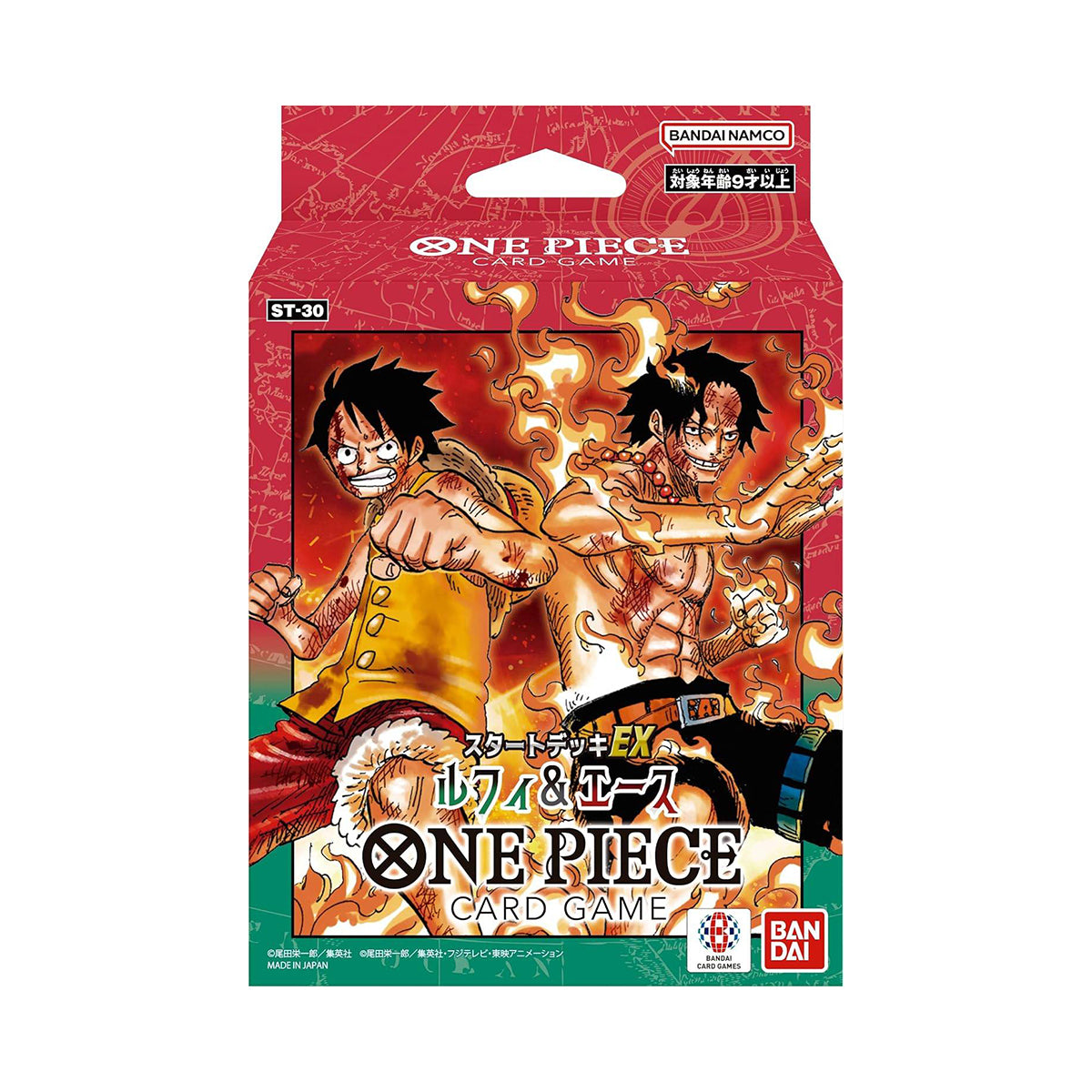 One Piece Card Game Start Deck Ex Luffy & Ace (ST-30) (JPN Ver.)