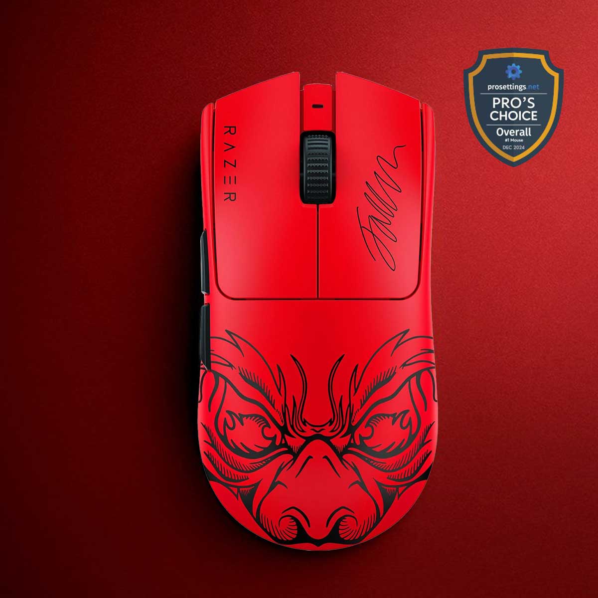 Razer Viper V3 Pro Ultra-Lightweight Hyperspeed Wireless Symmetrical Esports Mouse (Faker Ed.)