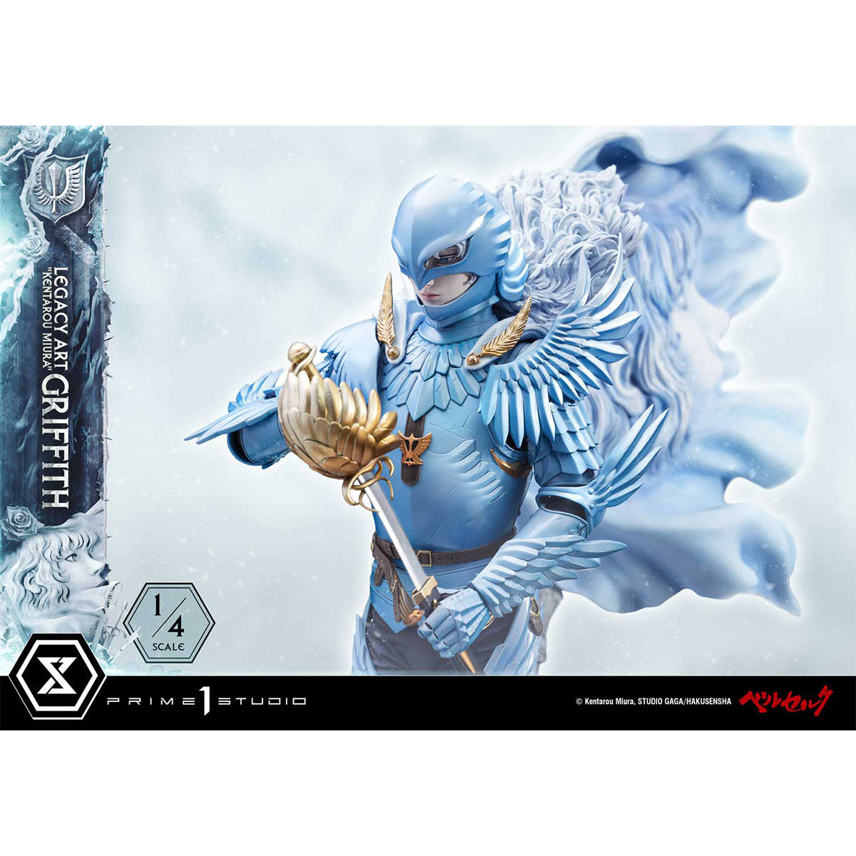 Legacy Art "Kentarou Miura" Berserk Griffith 1/4 Scale