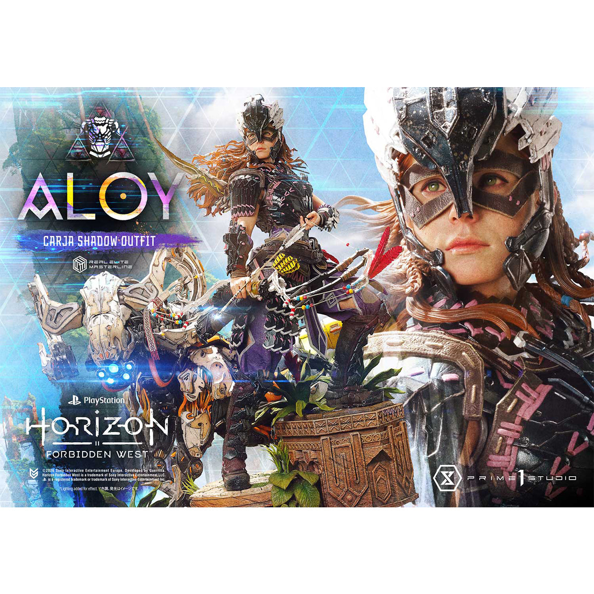 Real Elite Masterline Horizon Forbidden West Aloy Carja Shadow Outfit