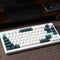 Keychron Q1 HE QMK 75% Fully Assembled Knob RGB Backlight Hot-Swappable Wireless Magnetic Switch Keyboard (Carbon Black, Shell White) (Gateron Double-Rail Magnetic Nebula Switch) (Q1H-M1)