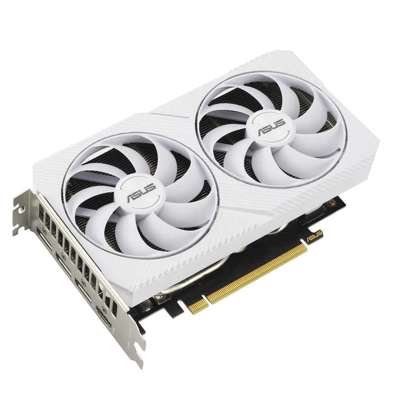 Asus Dual GeForce RTX 3060 OC 12G PCIE 4.0 GDDR6 Graphics Card (White)