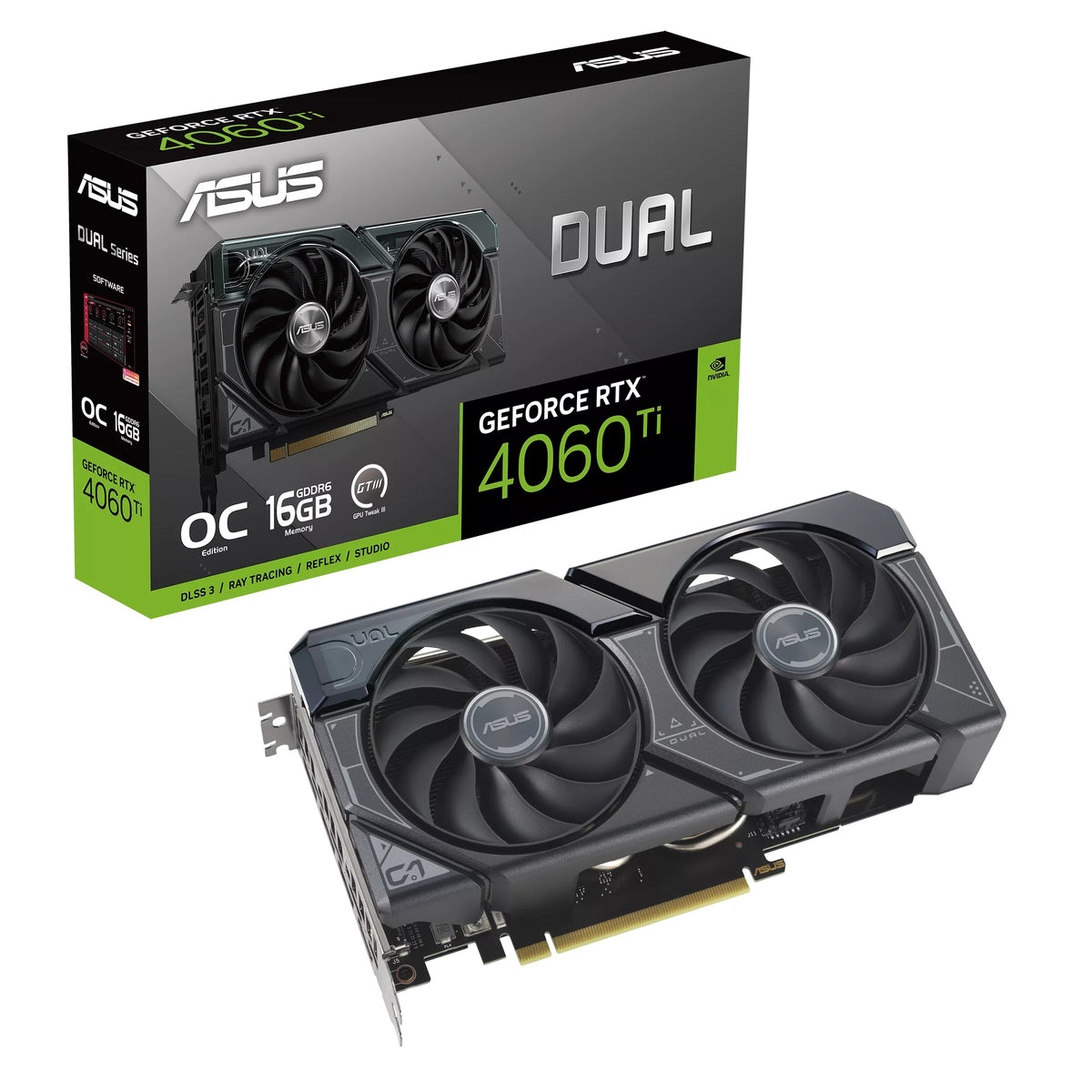 Asus Dual Geforce RTX 4060 TI OC 16GB GDDR6 Graphics Card (Black) + Asus ROG Maximus Z790 Formula Gaming Motherboard + Asus ROG Ryujin III 240 ARGB Liquid CPU Cooler Bundle