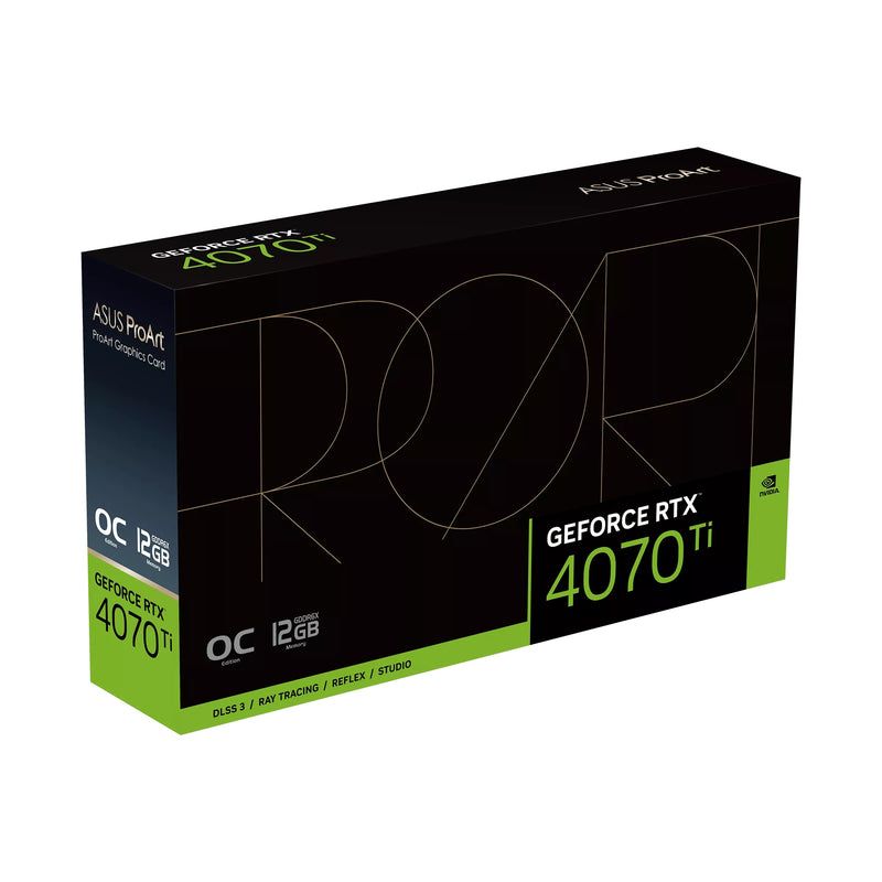 Asus ProArt GeForce RTX 4070 TI OC 12GB GDDR6X Graphics Card