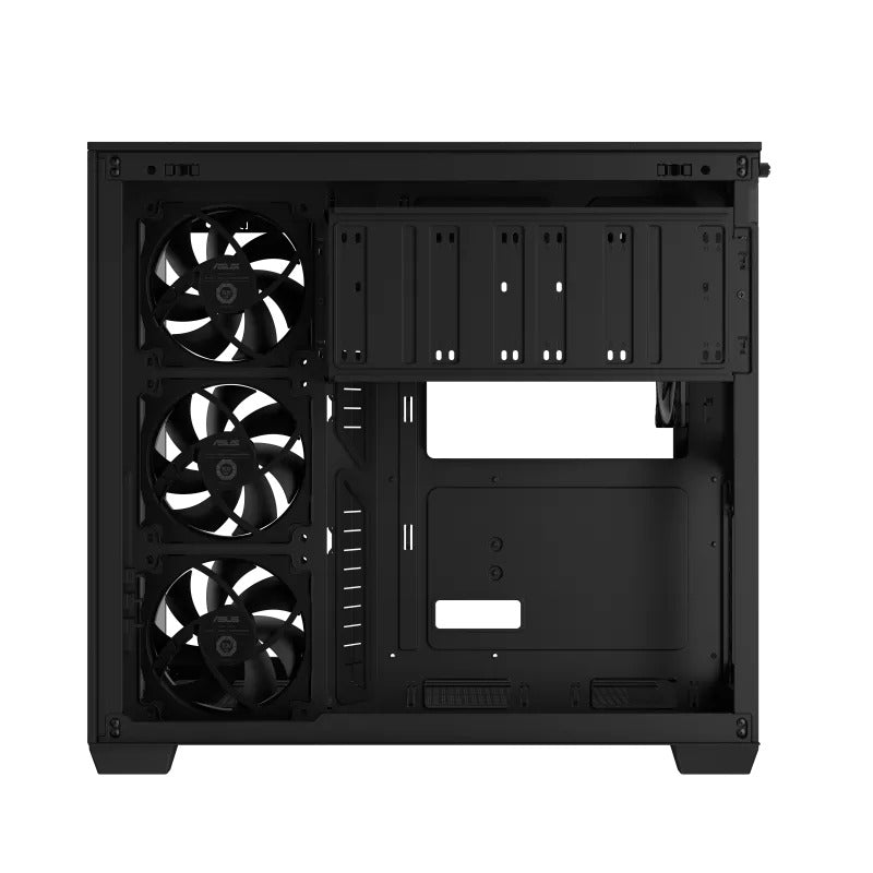 Asus A32 Plus Tempered Glass Panel ATX PC Case with 4 Pre-Installed ARGB Fans