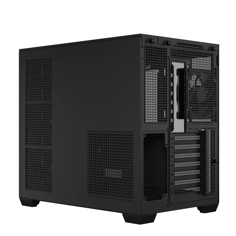Asus A32 Plus Tempered Glass Panel ATX PC Case with 4 Pre-Installed ARGB Fans