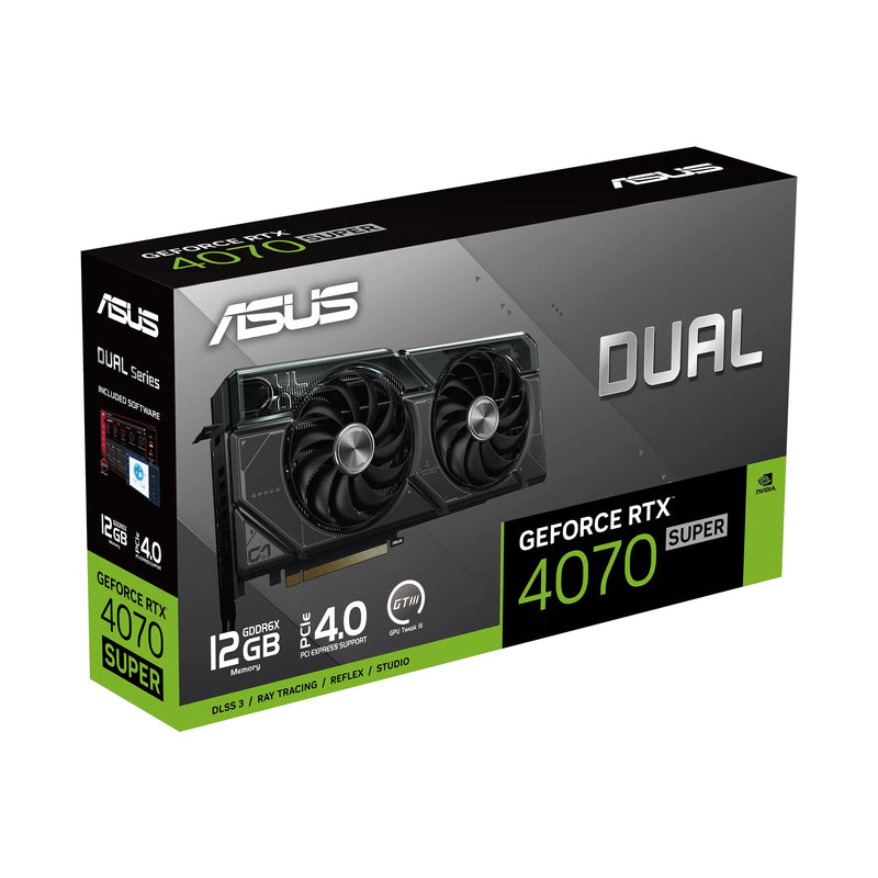 Asus Dual Geforce RTX 4070 Super 12GB GDDR6X Graphics Card