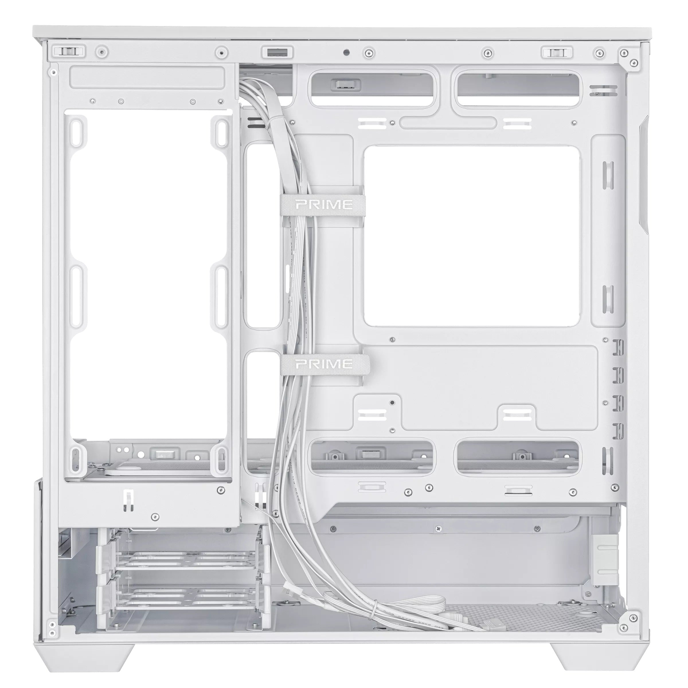 Asus Prime AP202 Air Floating mATX Curved Glass Panel Panoramic PC Case | DataBlitz