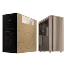 Asus ProArt PA401 Wood Ed. Tempered Glass Panel ATX PC Case (Beige)