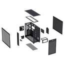 Asus Prime AP303 Tempered Glass Panel ATX PC Case 