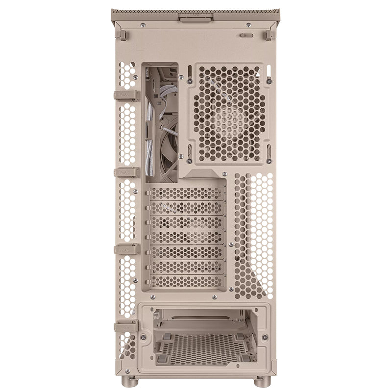 Asus ProArt PA401 Wood Ed. Tempered Glass Panel ATX PC Case (Beige)