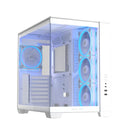 Asus A32 Plus Tempered Glass Panel ATX PC Case with 4 Pre-Installed ARGB Fans