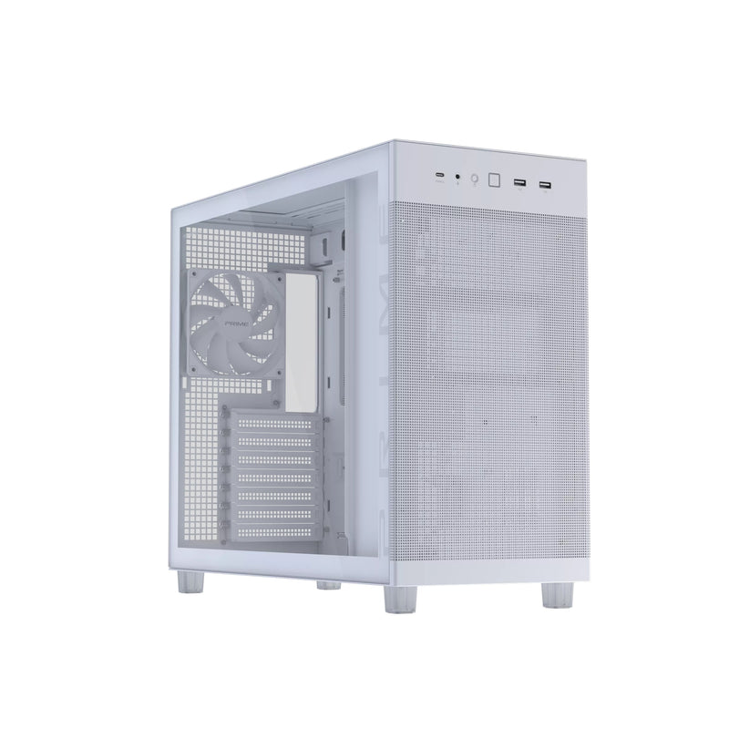 Asus Prime AP303 Tempered Glass Panel ATX PC Case 