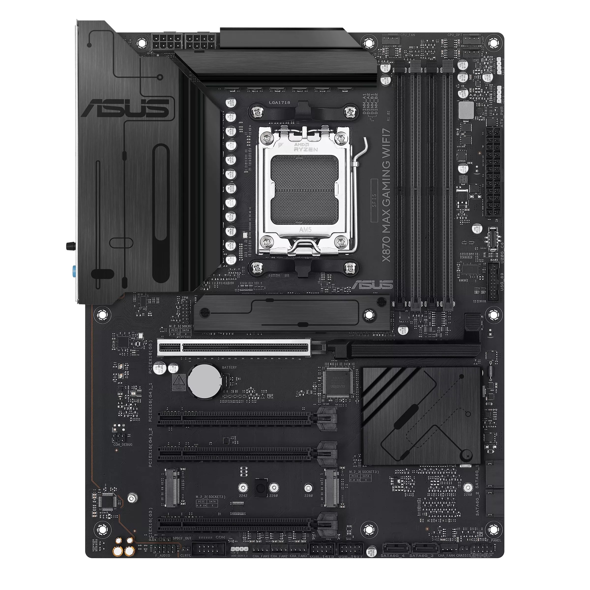 Asus X870 Max Gaming WiFi7 DDR5 AMD Motherboard