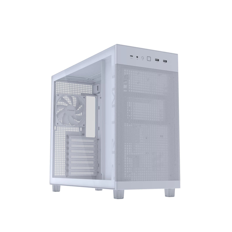 Asus Prime AP303 Tempered Glass Panel ATX PC Case 