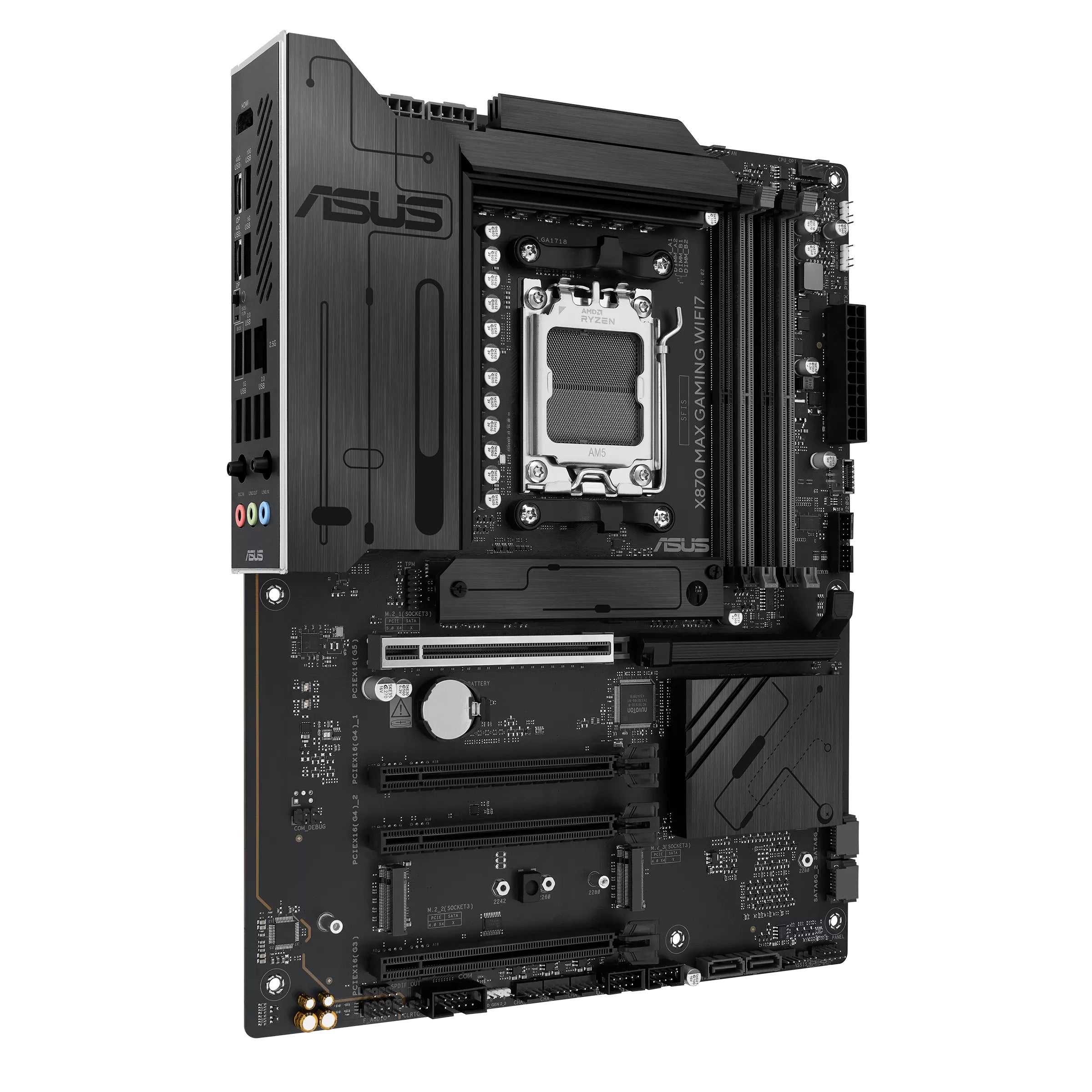 Asus X870 Max Gaming WiFi7 DDR5 AMD Motherboard