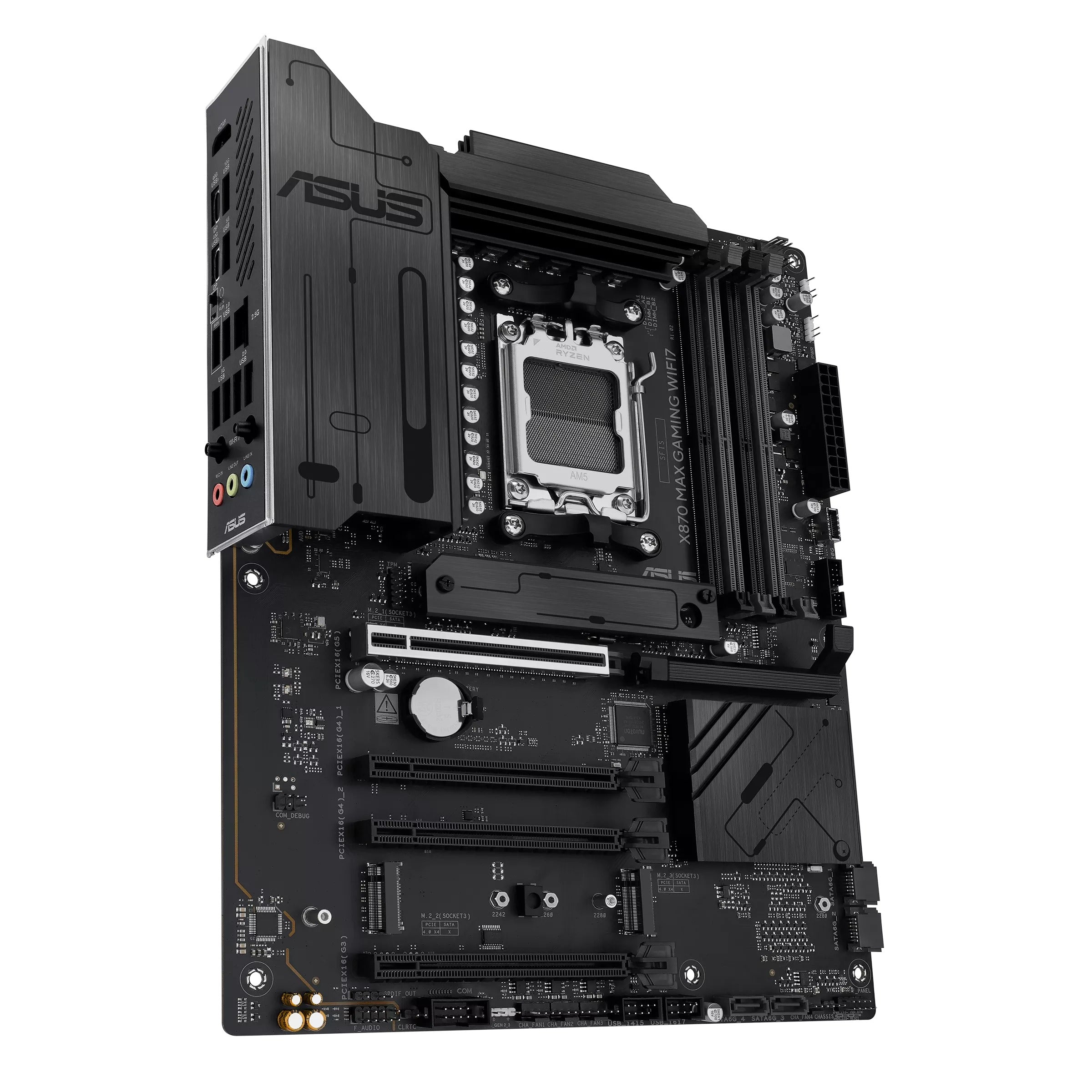 Asus X870 Max Gaming WiFi7 DDR5 AMD Motherboard