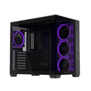 Asus A32 Plus Tempered Glass Panel ATX PC Case with 4 Pre-Installed ARGB Fans
