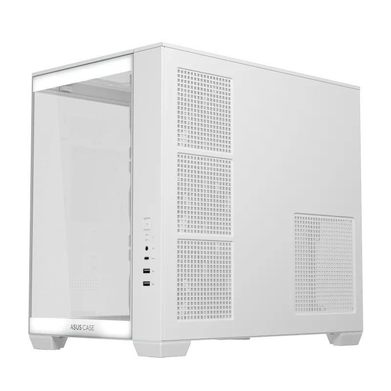 Asus A32 Plus Tempered Glass Panel ATX PC Case with 4 Pre-Installed ARGB Fans