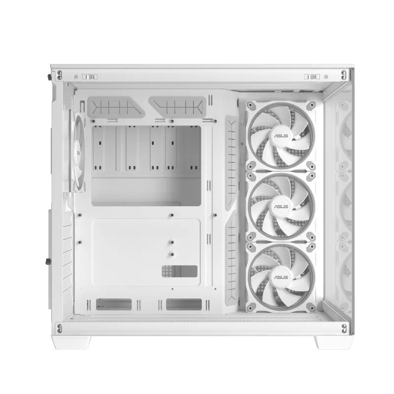 Asus A32 Plus Tempered Glass Panel ATX PC Case with 4 Pre-Installed ARGB Fans