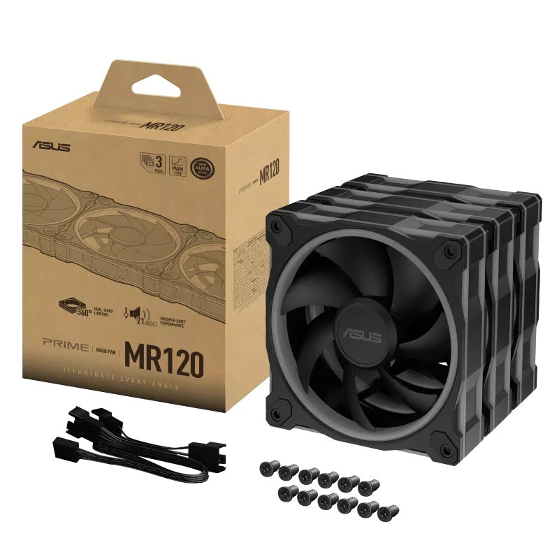 Asus Prime MR120 ARGB Fan (Triple Pack)