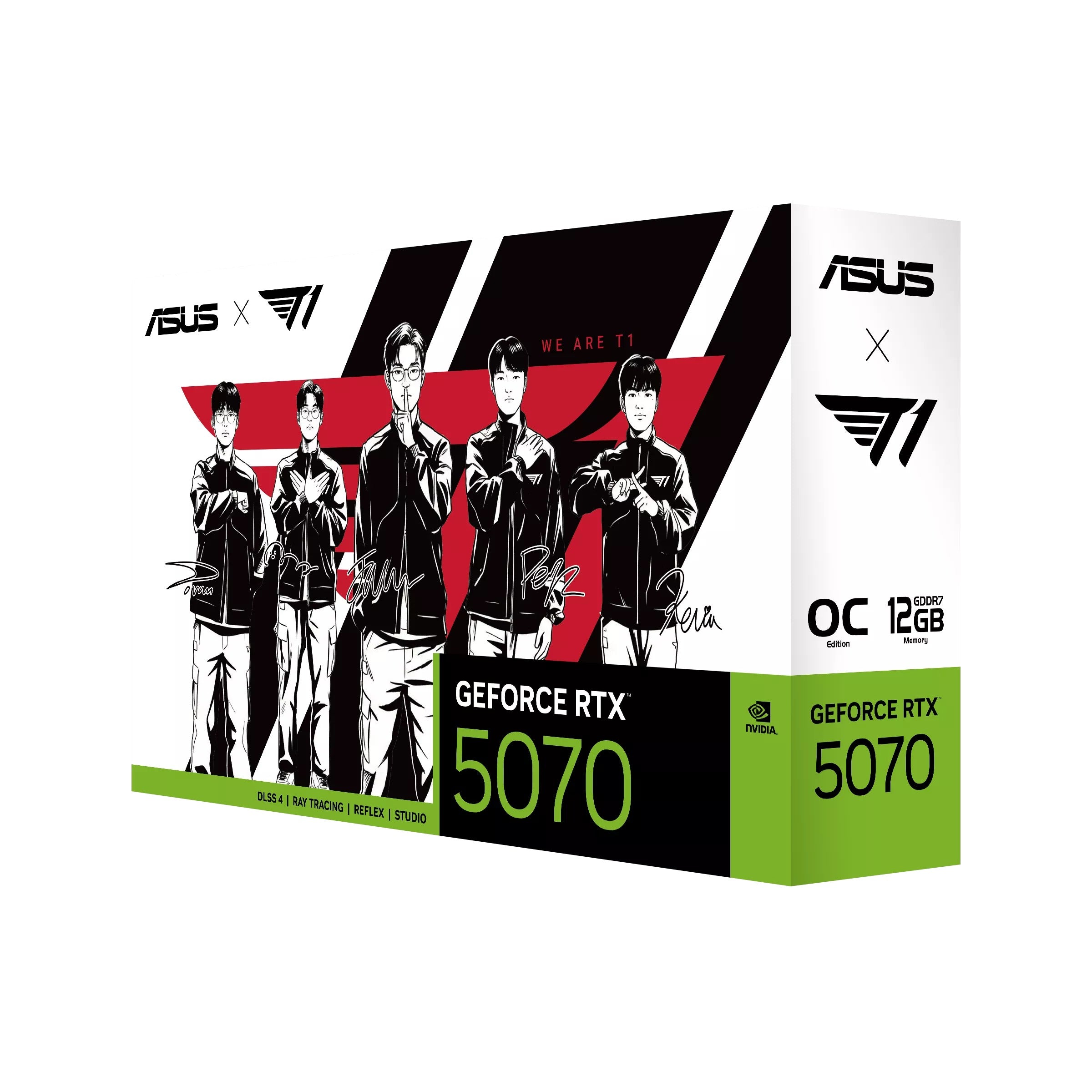 Asus T1 GeForce RTX 5070 12GB GDDR7 OC Edition Graphics Card