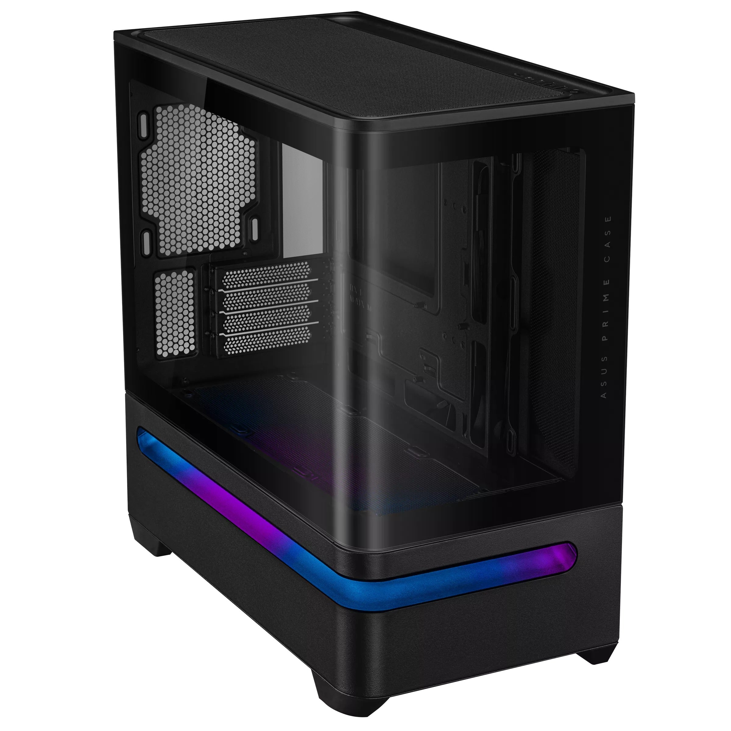 Asus Prime AP202 Air Floating mATX Curved Glass Panel Panoramic PC Case | DataBlitz