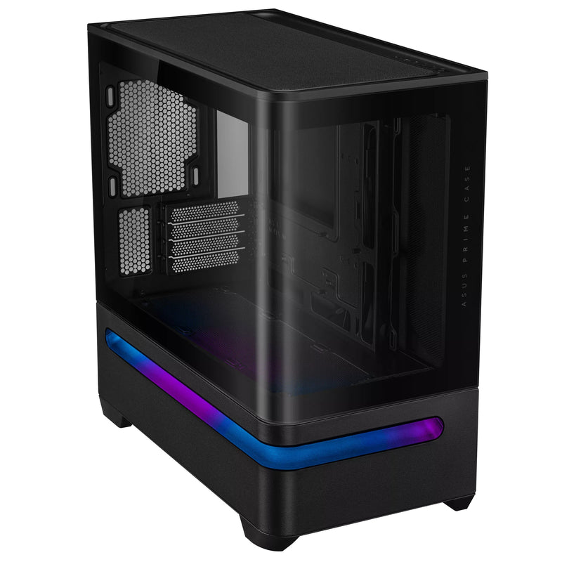 Asus Prime AP202 Air Floating mATX Curved Glass Panel Panoramic PC Case | DataBlitz