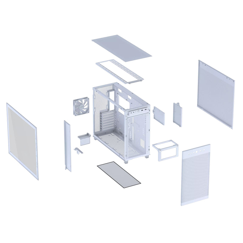 Asus Prime AP303 Tempered Glass Panel ATX PC Case 