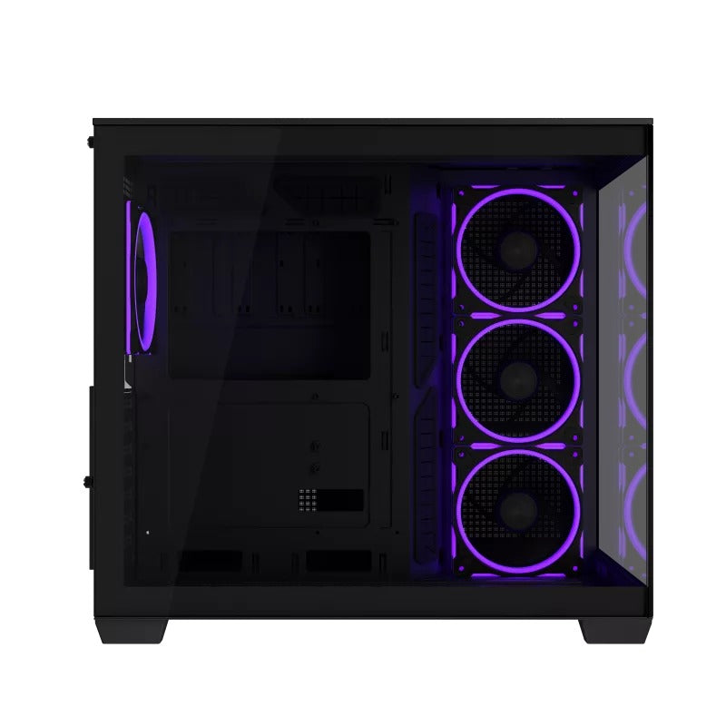 Asus A32 Plus Tempered Glass Panel ATX PC Case with 4 Pre-Installed ARGB Fans