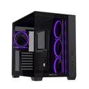 Asus A32 Plus Tempered Glass Panel ATX PC Case with 4 Pre-Installed ARGB Fans