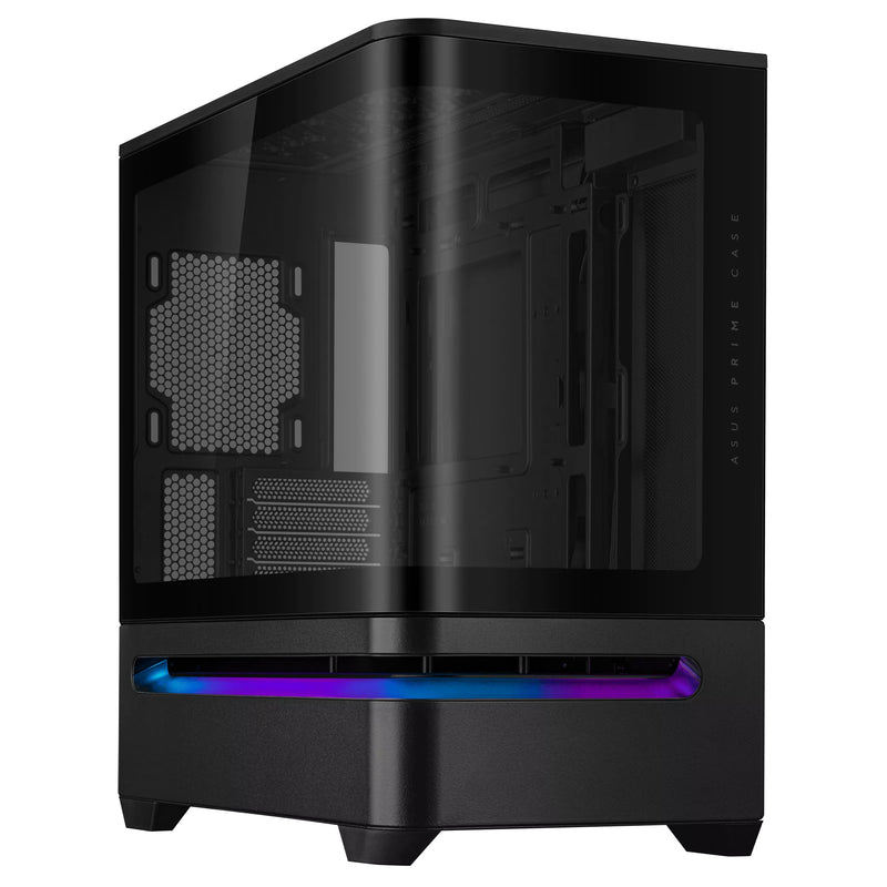 Asus Prime AP202 Air Floating mATX Curved Glass Panel Panoramic PC Case | DataBlitz