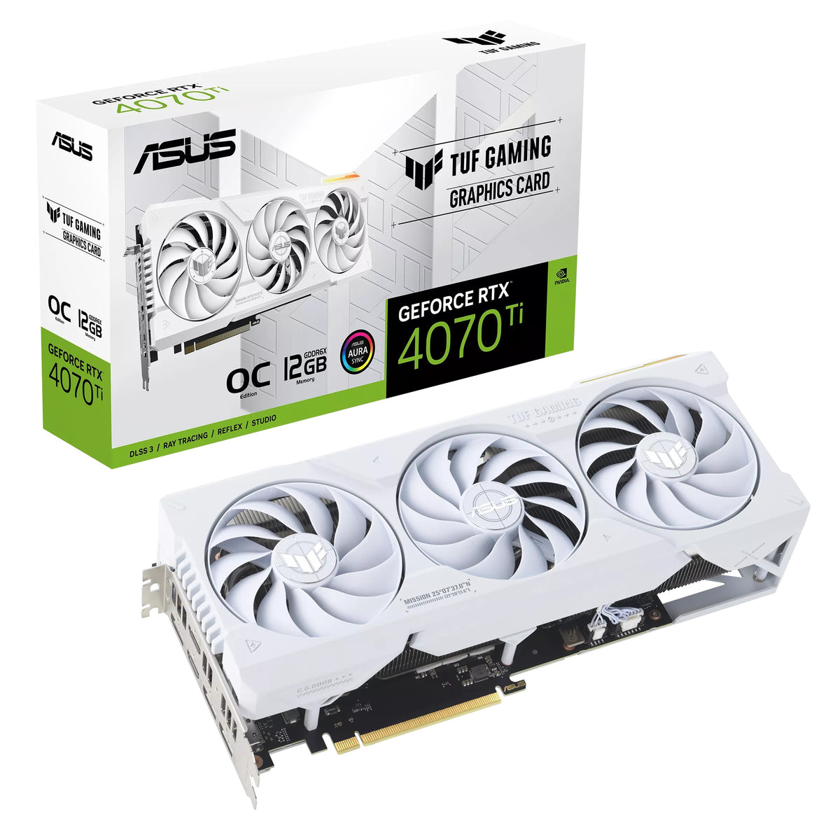 Asus TUF Geforce RTX 4070 Ti OC 12GB GDDR6X Gaming Graphics Card