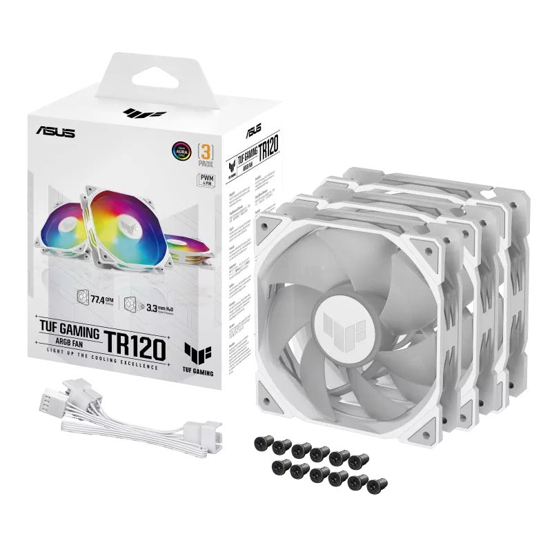 Asus TUF Gaming TR120 ARGB Fan - Triple Pack | DataBlitz