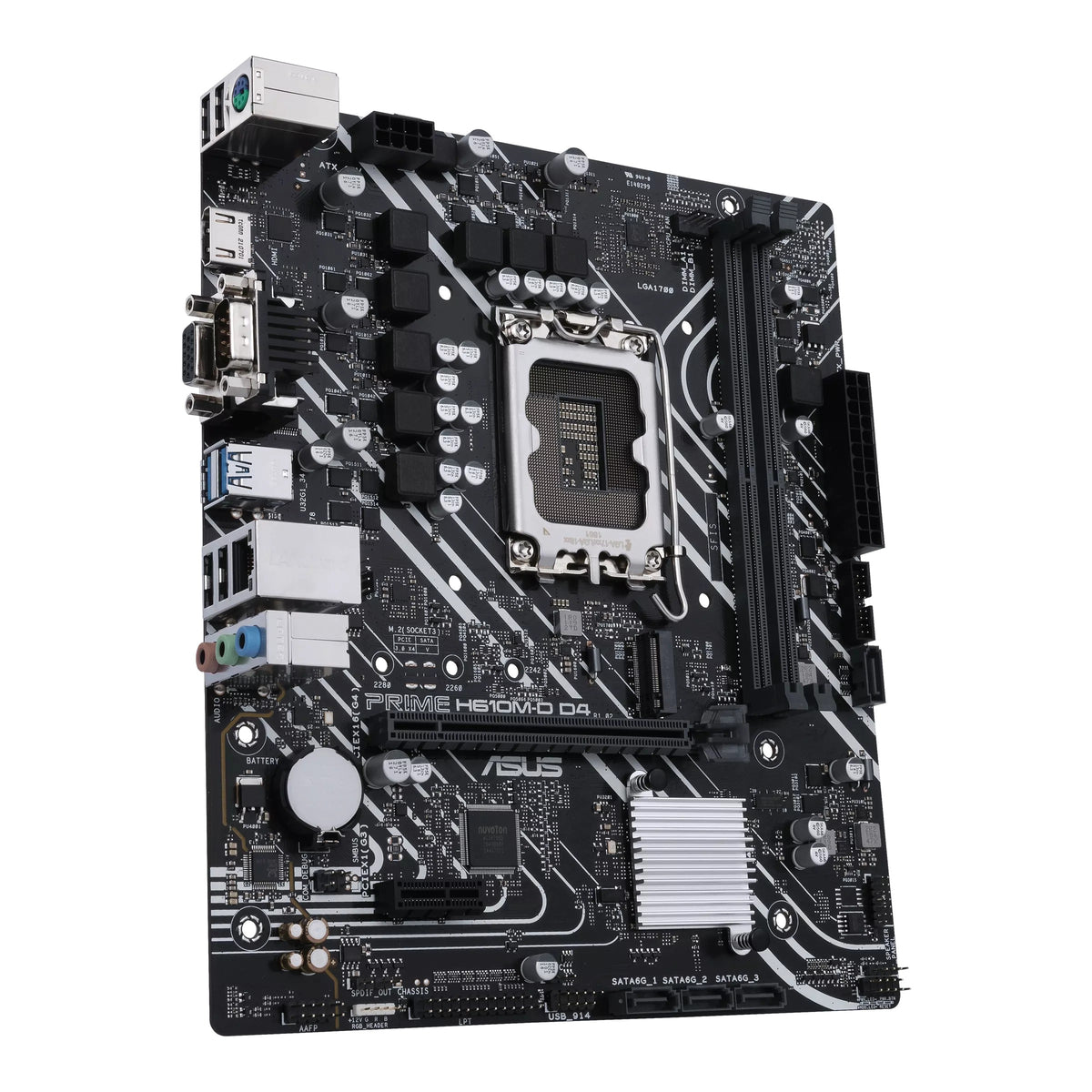 Asus Prime H610M-D D4 Motherboard