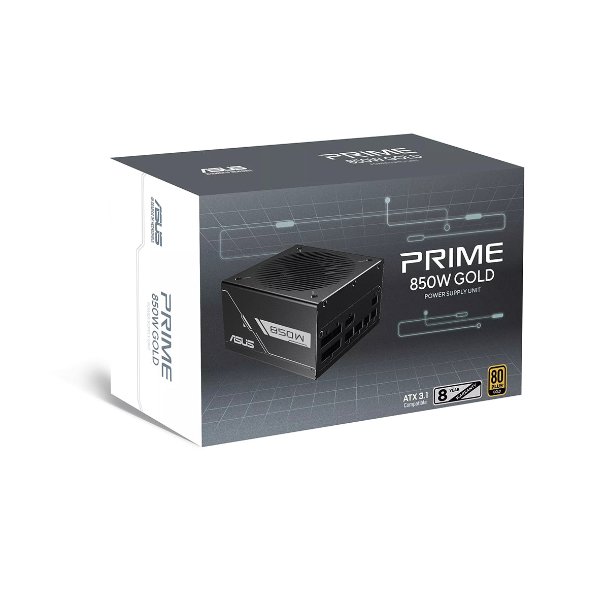 Asus Prime 850W 80+ Gold ATX 3.1 Power Supply
