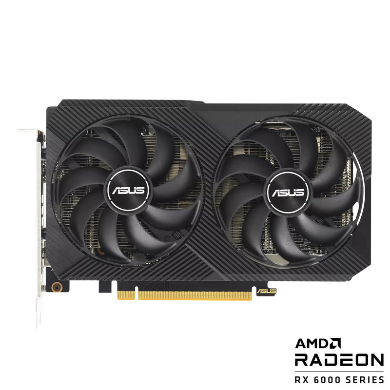 Asus Dual Radeon RX 6500 XT V2 OC 4GB GDDR6 Graphics Card