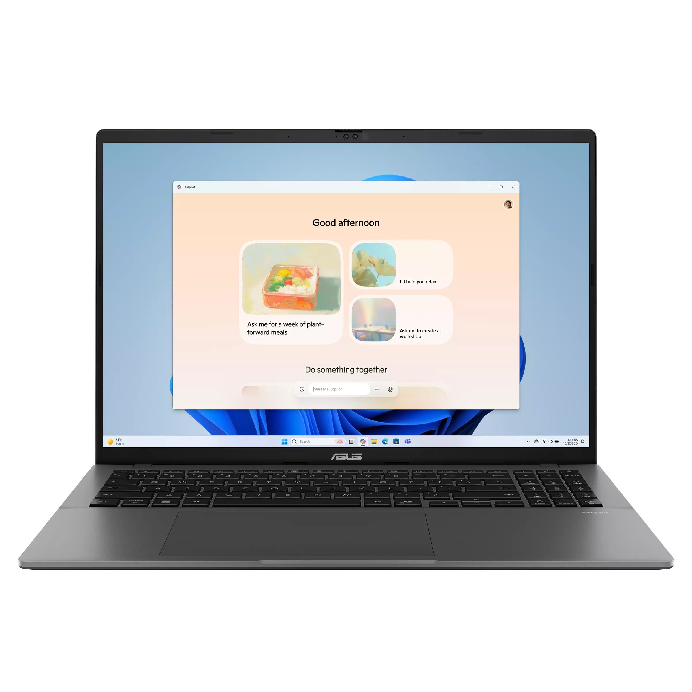 ASUS Vivobook S16 S3607CA-RP014WSM Laptop (Matte Gray) 