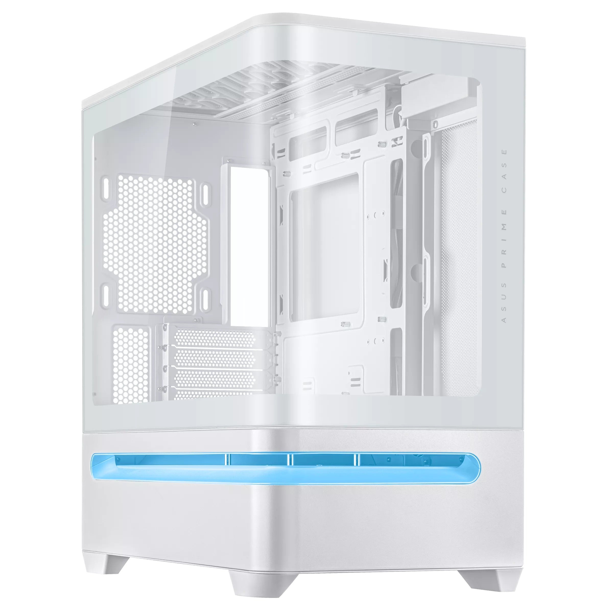 Asus Prime AP202 Air Floating mATX Curved Glass Panel Panoramic PC Case | DataBlitz