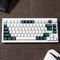 Keychron Q1 HE QMK 75% Fully Assembled Knob RGB Backlight Hot-Swappable Wireless Magnetic Switch Keyboard - Shell White (Gateron Double-Rail Magnetic Nebula Switch) (Q1H-P1)