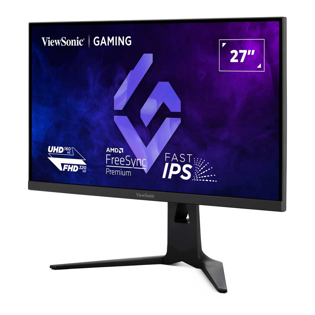 ViewSonic XG275D1-4K 27" (3840x2160) Dual Mode (UHD at 160Hz or FHD at 320Hz) 0.5ms MPRT Fast IPS Gaming Monitor