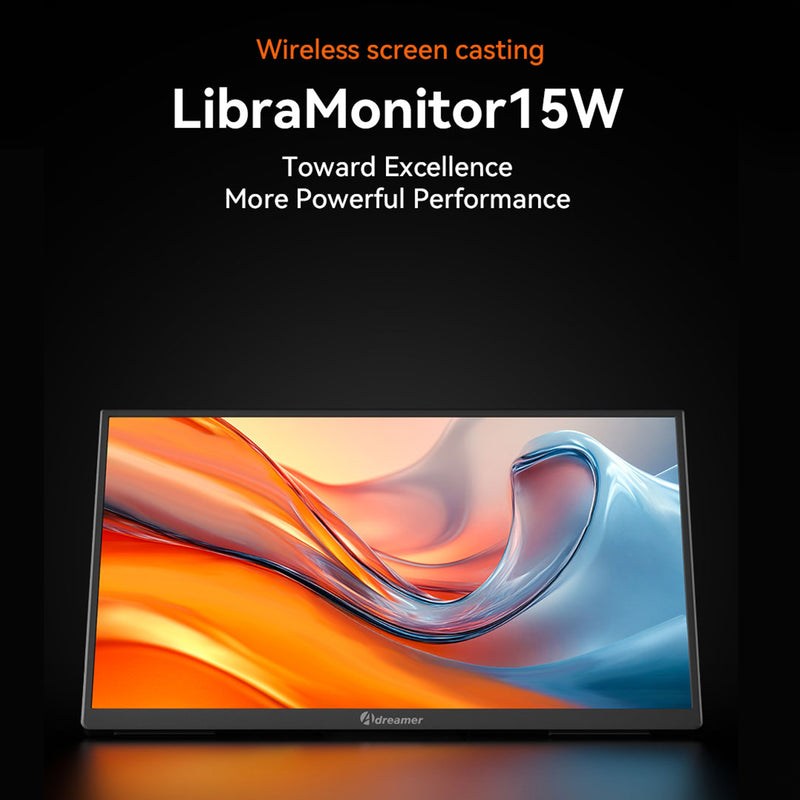 Adreamer LibraScreen 15W 15.6" FHD (1920x1080) 60Hz IPS Single Portable Monitor (Black)