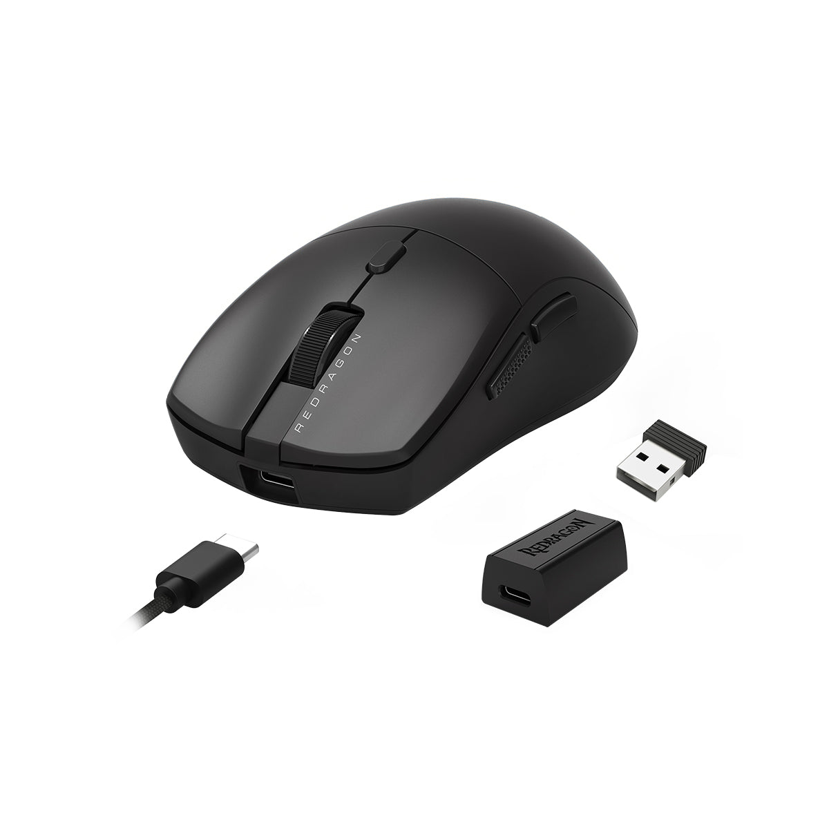 Redragon Sparda Dual 8k 45000 DPI 3-Mode Connection Wireless Light-Weight Mouse (Black) (M919-Ult)