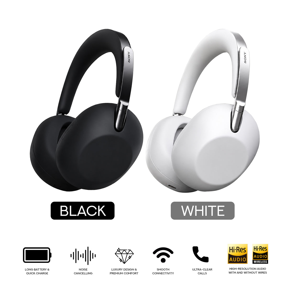 Sony 1000X The Collexion Wireless Noise Cancelling Bluetooth Headphones 