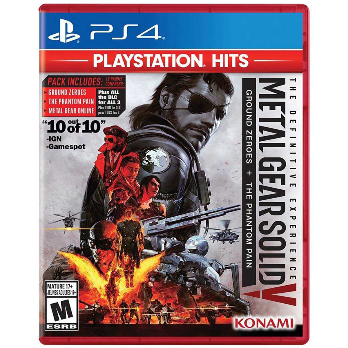 PS4 Metal Gear Solid V The Definitive Experience All (Eng/Fr/Sp) Playstation Hits