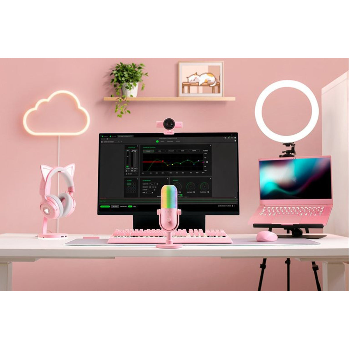 Razer Seiren V3 Chroma 32-Bit DSP RGB USB Microphone