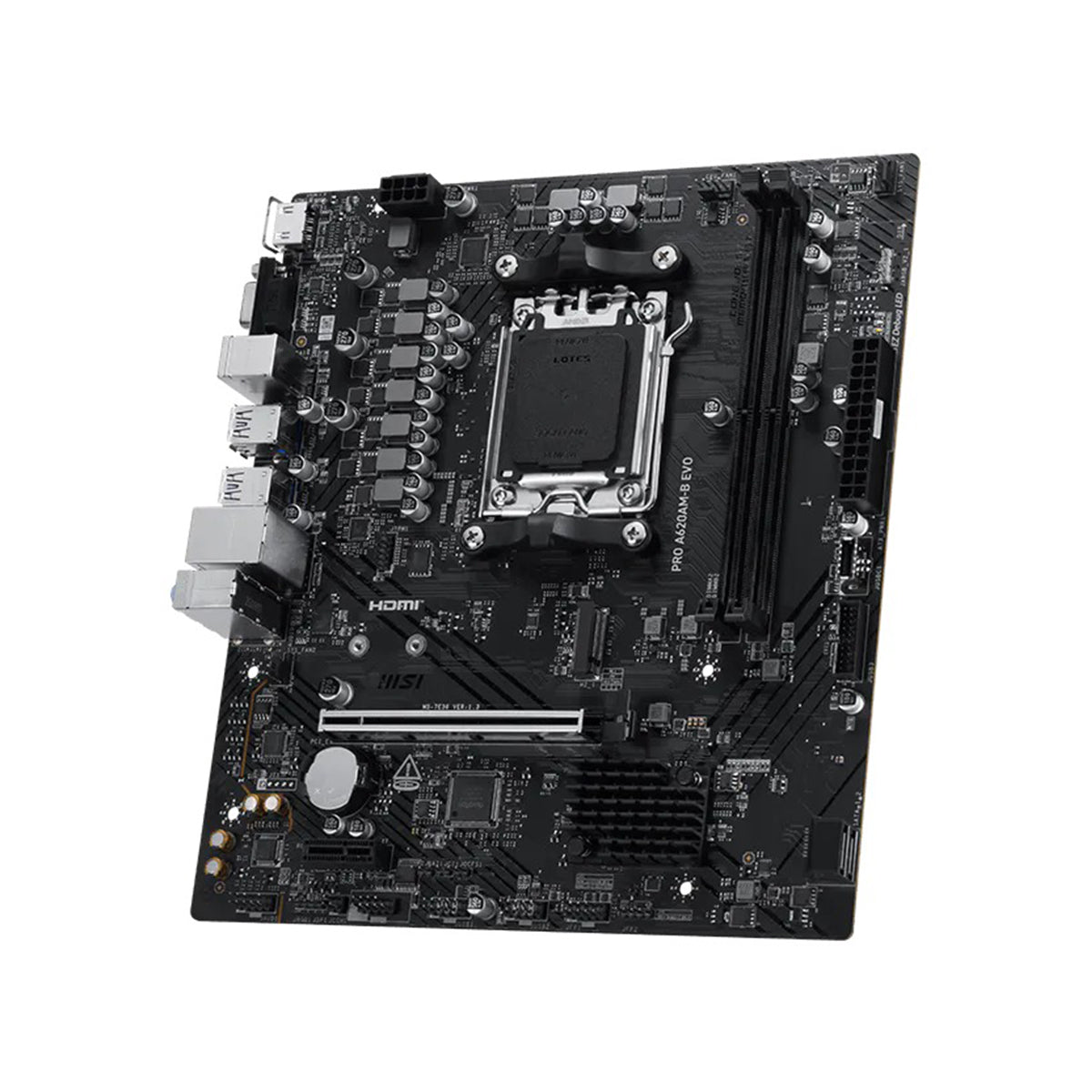 MSI PRO A620AM-B EVO DDR5 AMD Motherboard