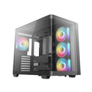 DeepCool CG530U 4F Panoramic Curved Glass Dual Chamber ATX PC Case 