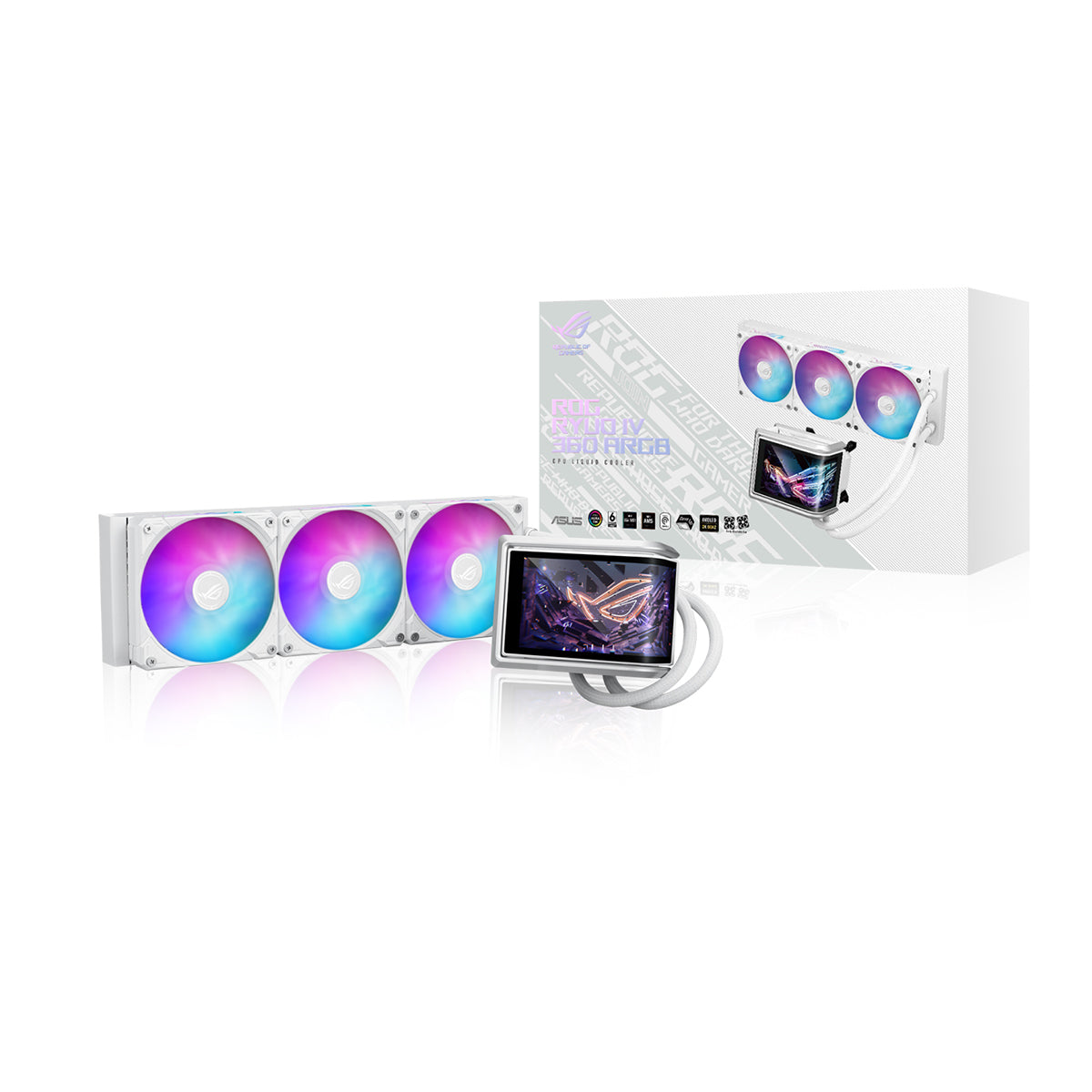ASUS ROG Ryuo IV 360 ARGB CPU Liquid Cooler