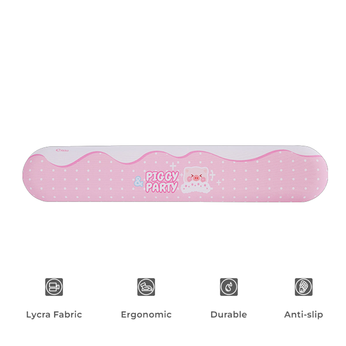 Akko Piggy Party Wrist Rest